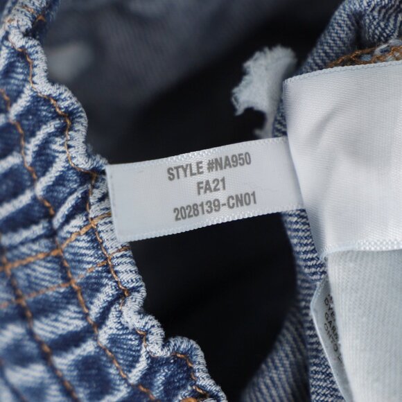 MADEWELL Pull-On Balloon Jeans in Morningside Wash Tencel Denim Size S - Picture 11 of 11